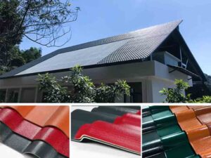 25 Years Warranty ASA Coated Roofing Sheet PVC Tile