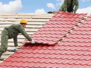 ASA Weather Resistance Building Materials PVC Spanish Roof Tile
