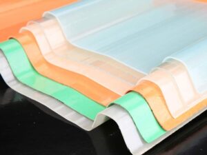 Anti-Corrosion Clear Corrugated Fiberglass Roofing
