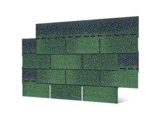Green Sustainable Environmental protection 3-Tab Asphalt Shingle